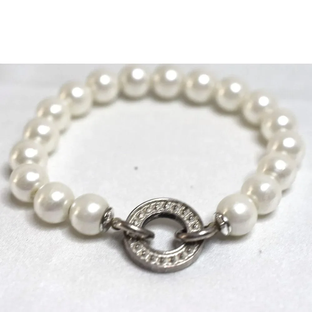 Vintage 70's Classic Bridal/Wedding Prom Party Faux Pearl 5